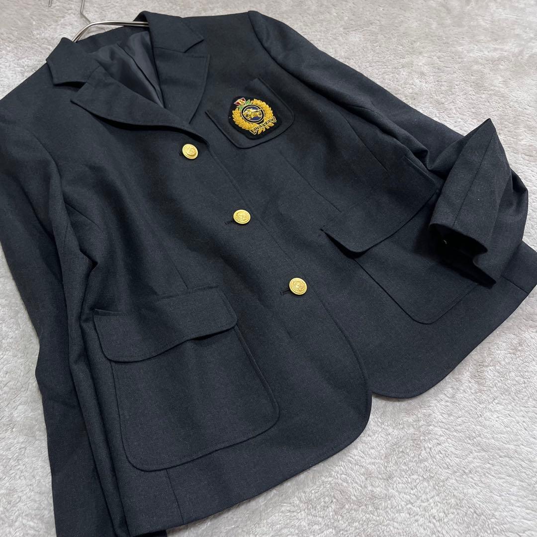 バーバリー ロンドン　160 キッズ　ブレザー　金ボタン　ジャケット　エンブレム