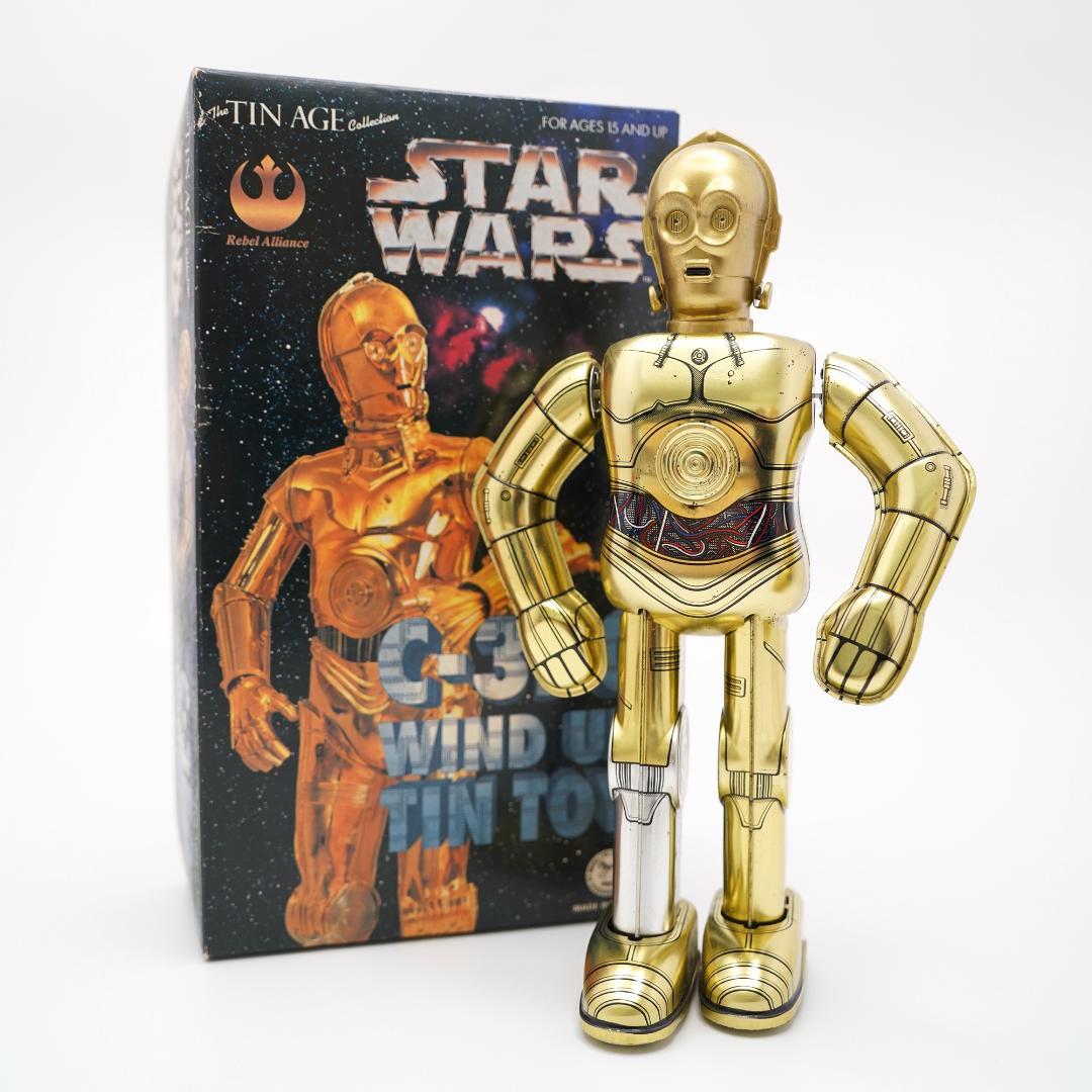 大阪ブリキ STAR WARS C-3PO WIND UP TIN TOY