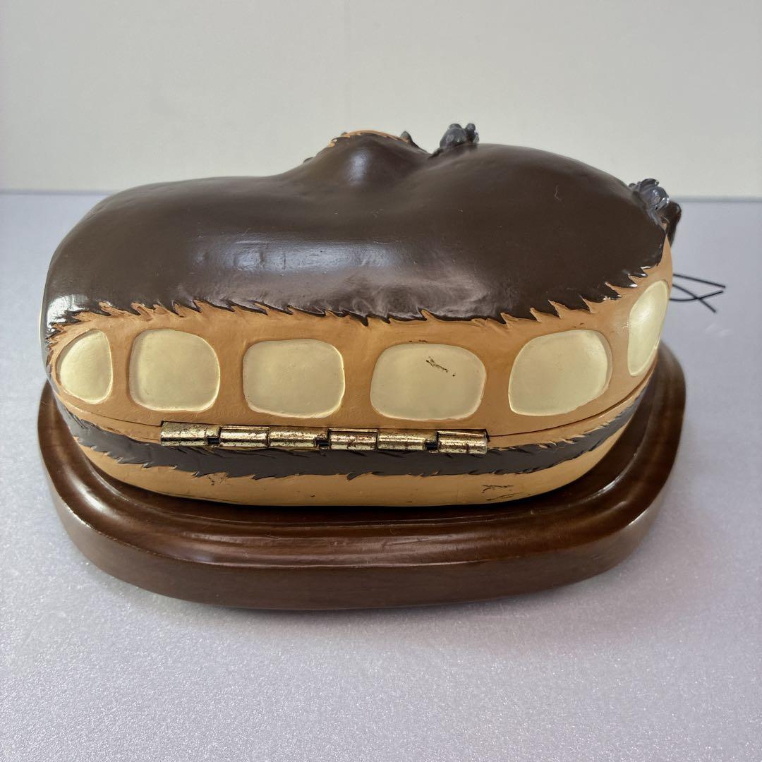 【極美品】となりのトトロ ネコバス オルゴール 小物入れ スタジオジブリ即購入可