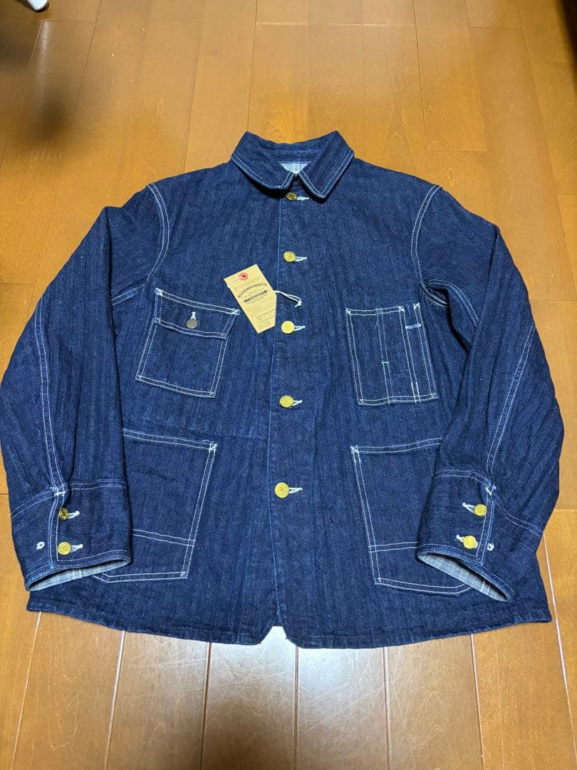 今週末最終出品限定価格 ウエアハウスLot.2165ヘリンボーンカバーオール40