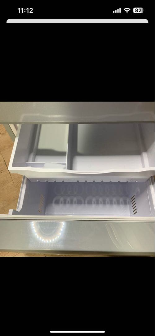 【たなかしさん専用】日立 3ドア ノンフロン冷凍冷蔵庫 R-K380 右開き