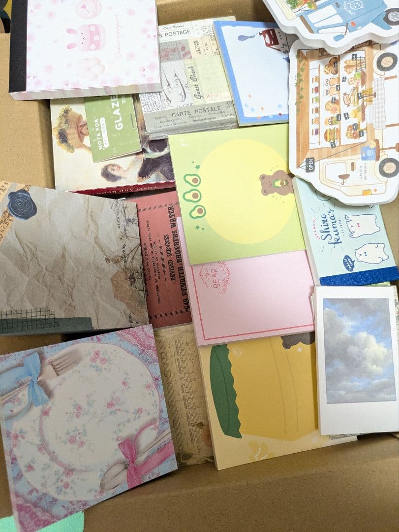 メモ帳　大量ぼっくすD ８０サイズ