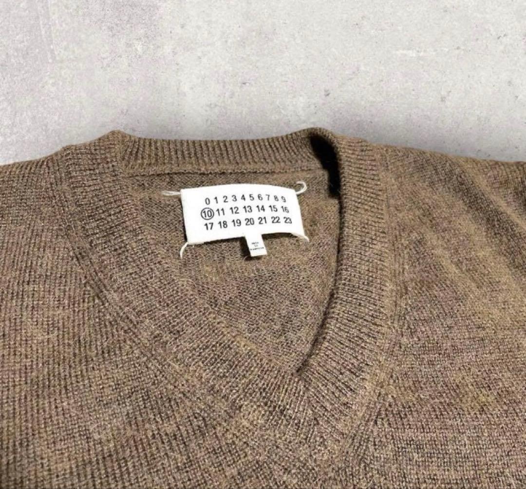 美品 Maison Margiela エルボーパッチ ウ　ニット 最終値下げ
