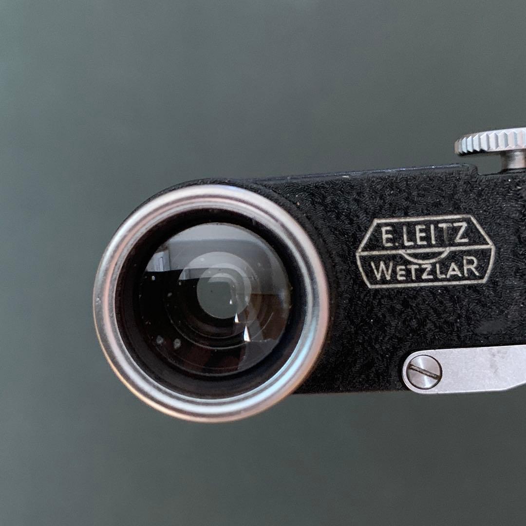ささ　ライカ Summaron 3.5㎝ f3.5 Mマウントメガネ付