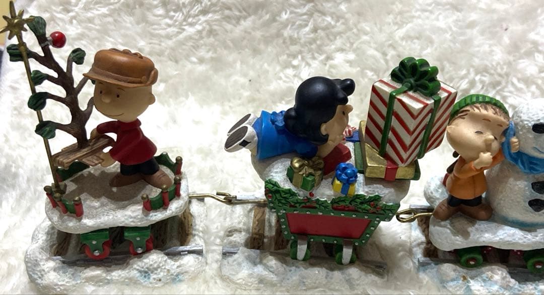 ダンバリーミント　スヌーピー クリスマス フィギュア