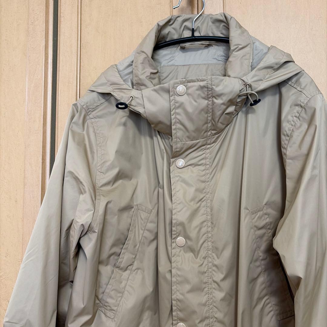 POLO RALPH LAUREN ベージュモッズコートキルティングコート付き