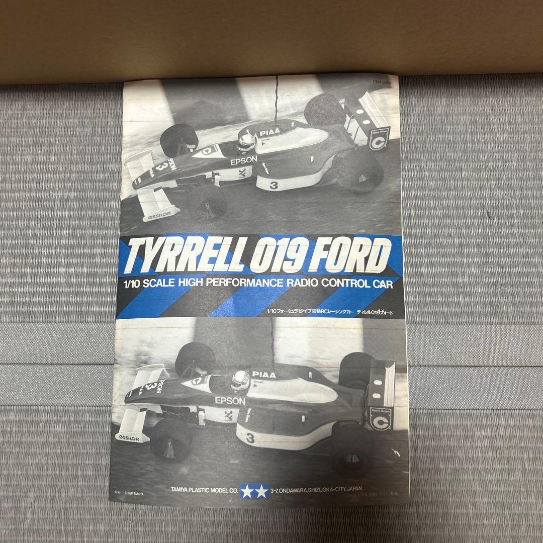 当時物レア　タミヤ ラジコン ティレル019 フォード 1/10
