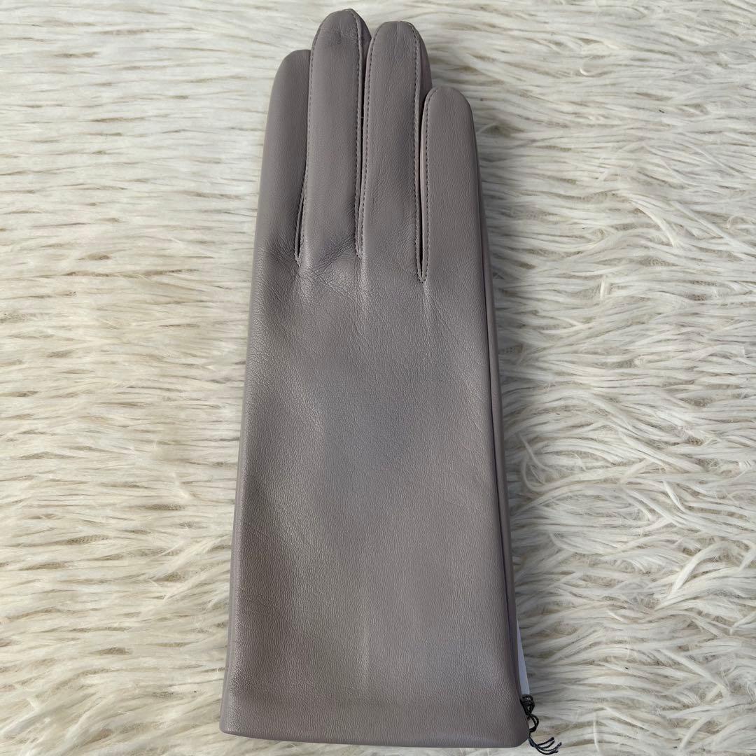 【新品未使用】tet. テト　ラムレザー　グローブ　手袋　レディース
