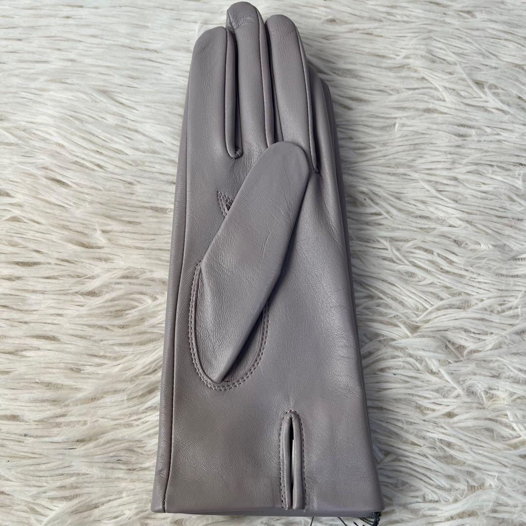 【新品未使用】tet. テト　ラムレザー　グローブ　手袋　レディース