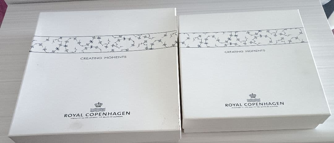 ロイヤルコペンハーゲンホワイト ディナープレート 2枚セット