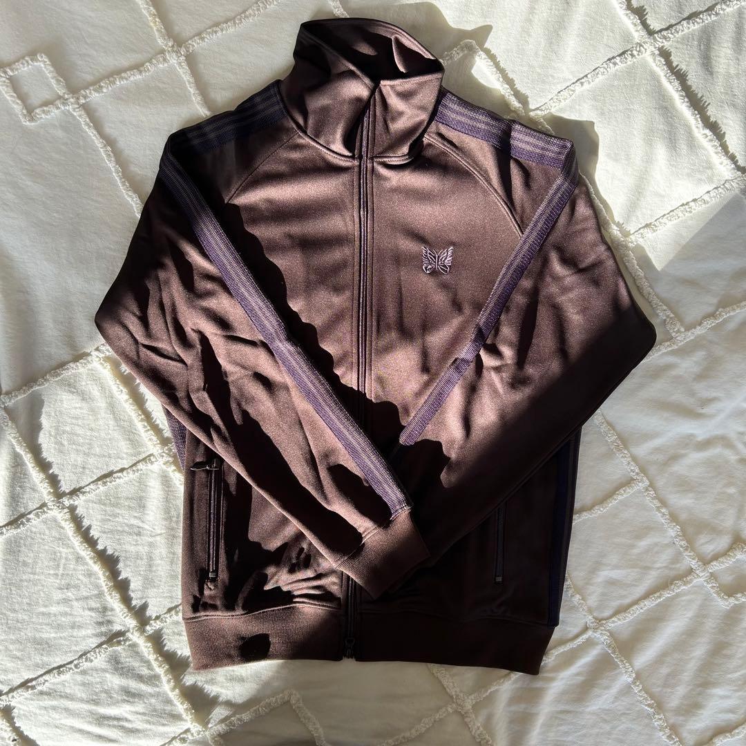 Needles Track Jacket - Poly Smooth 茶×紫