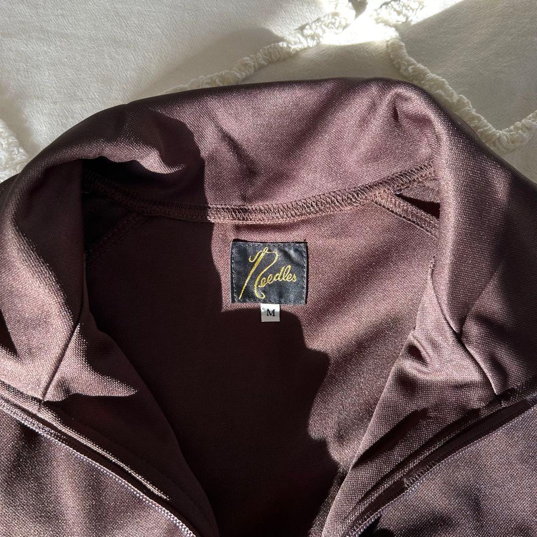 Needles Track Jacket - Poly Smooth 茶×紫