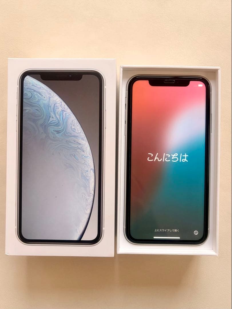 ベ*♡様 Apple iPhone XR 128GB ホワイト 本体