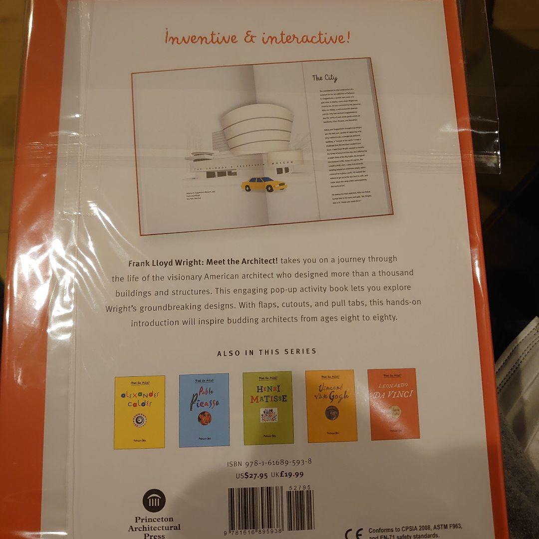 アート・デザイン・音楽 FRANK LLOYD WRIGHT popup