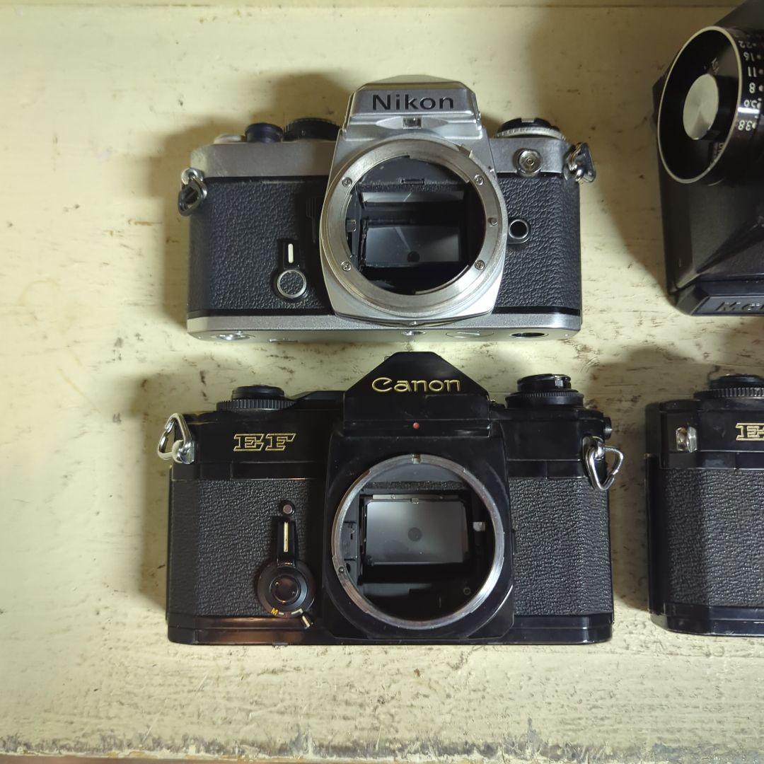 Canon EF,Nikon FE,MAMIYA など フィルムカメラまとめ