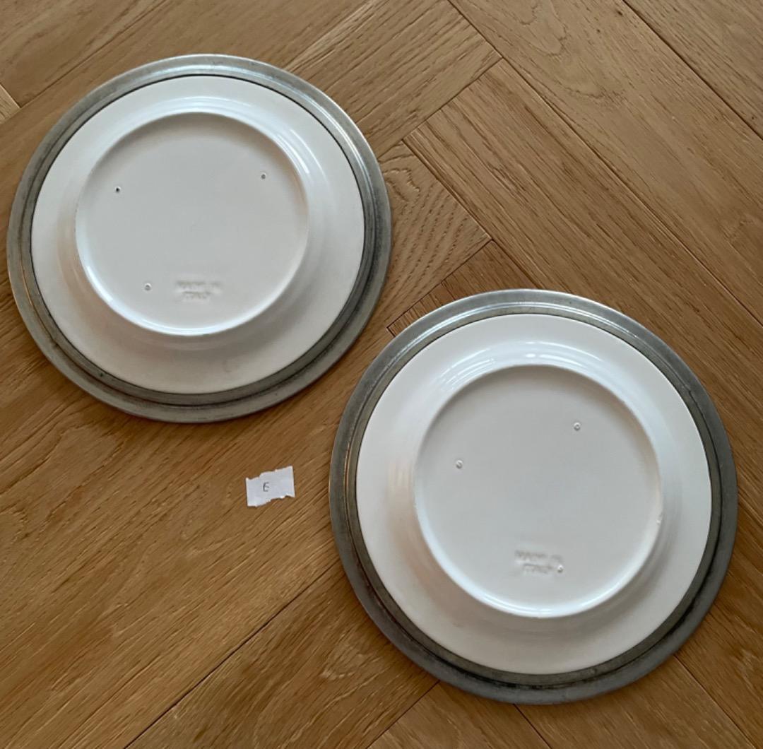 cosi tabellini サラダ　デザート　プレート 2枚セット E