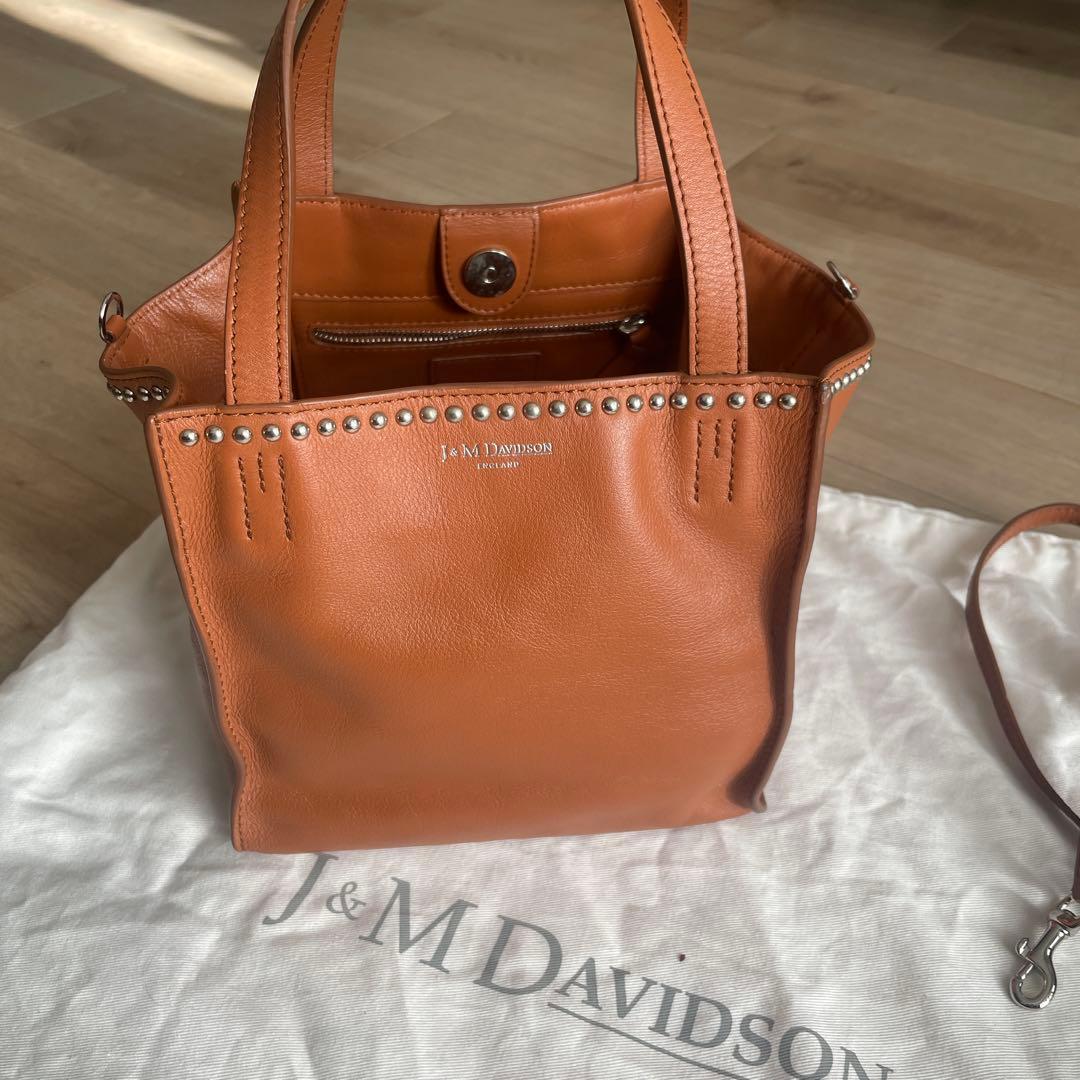 J&M davidson belle micro ブラウン　キャメル