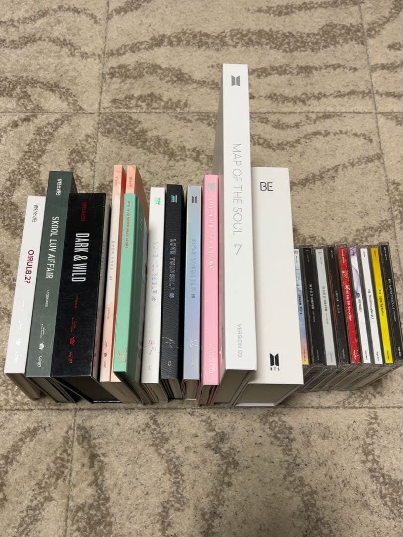 【美品 K-POP まとめ売り】BTS 防弾少年団 バンタン★CD21枚セット