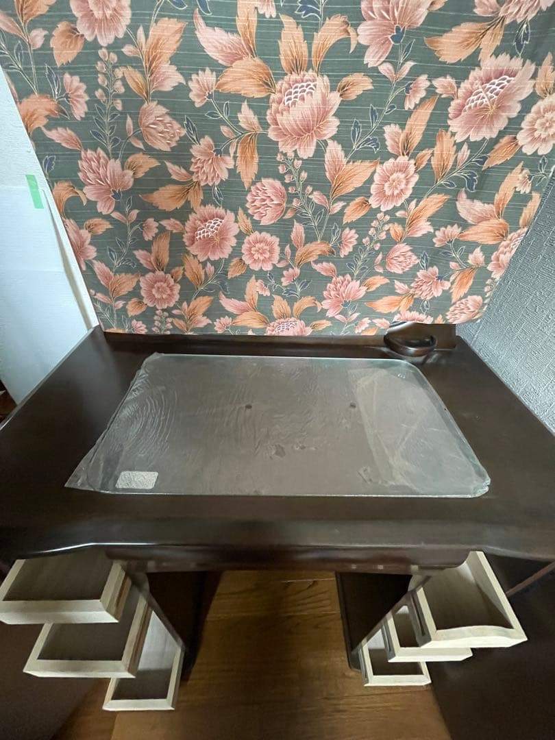 美品　レトロ【大塚家具】木製ドレッサー
