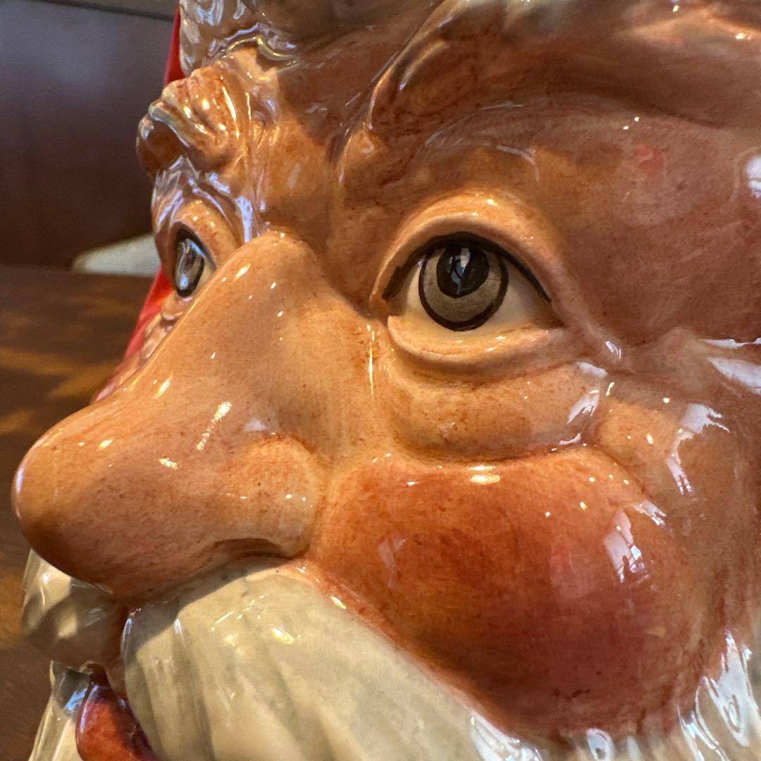 80's ロイヤルドルトン サンタクロース フェイス 陶器 England 美品