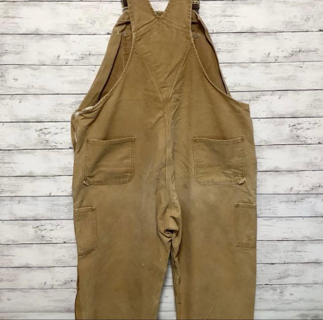 carhartt 一点物　オーバーオール　ビッグサイズ