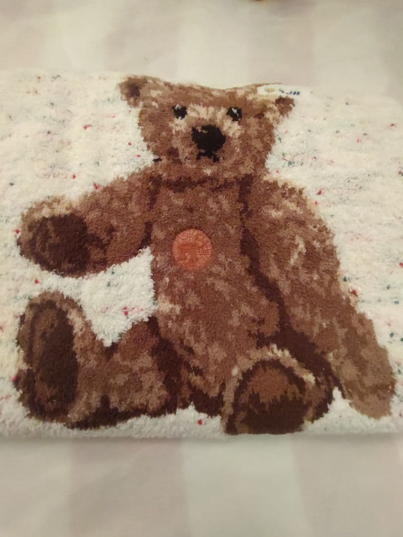 最終値下げ 【Steiff】パウダーネップジャガードブランケット