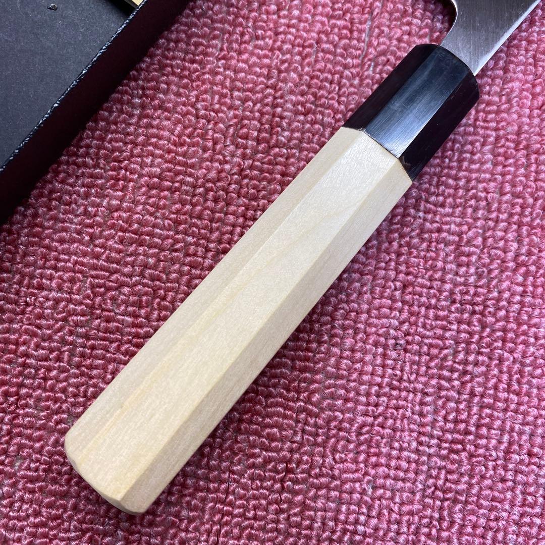 銀三　勘所切付型特製万能和包丁　210㎜ 7寸