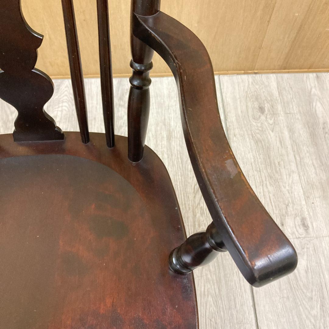 はなさん様　北海道民芸家具　 樺ウィンザーチェア アームチェア 　椅子　B