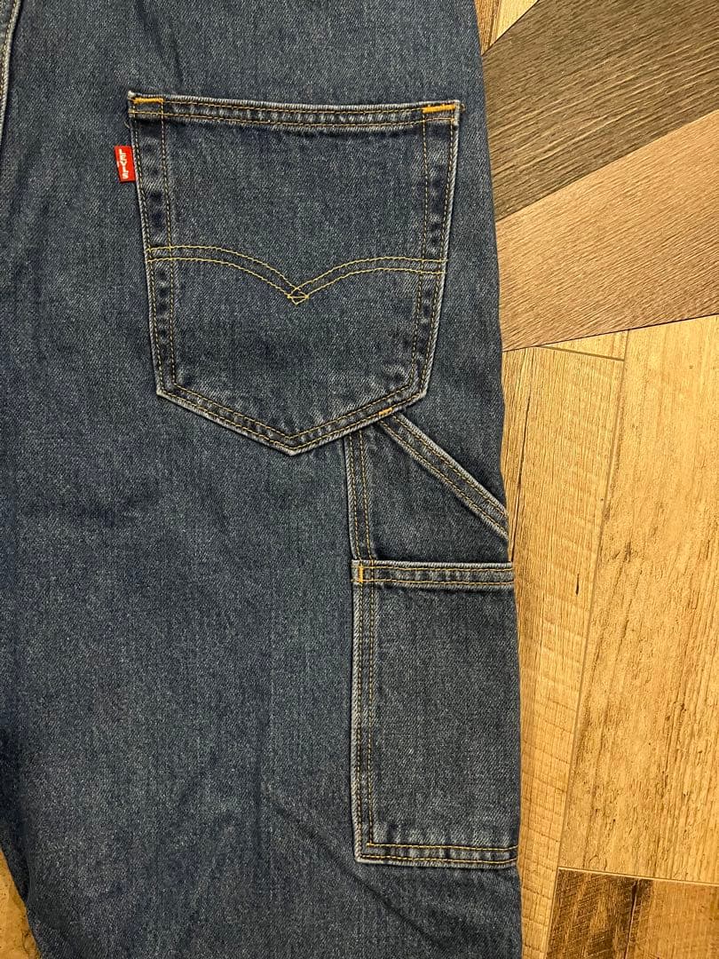 新品 Levi's プレミアム リーバイス オーバーオール BIG E ビッグE
