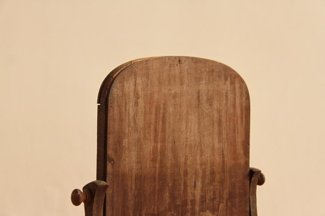 鏡台　木製　日本製　高さ62㎝　アンティーク　古道具　古家具