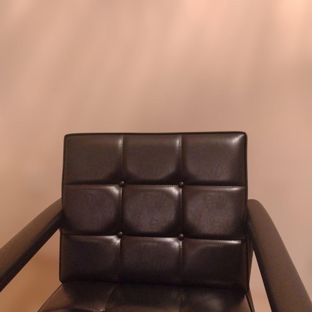 カリモク60 Kチェア　ブラックブラック