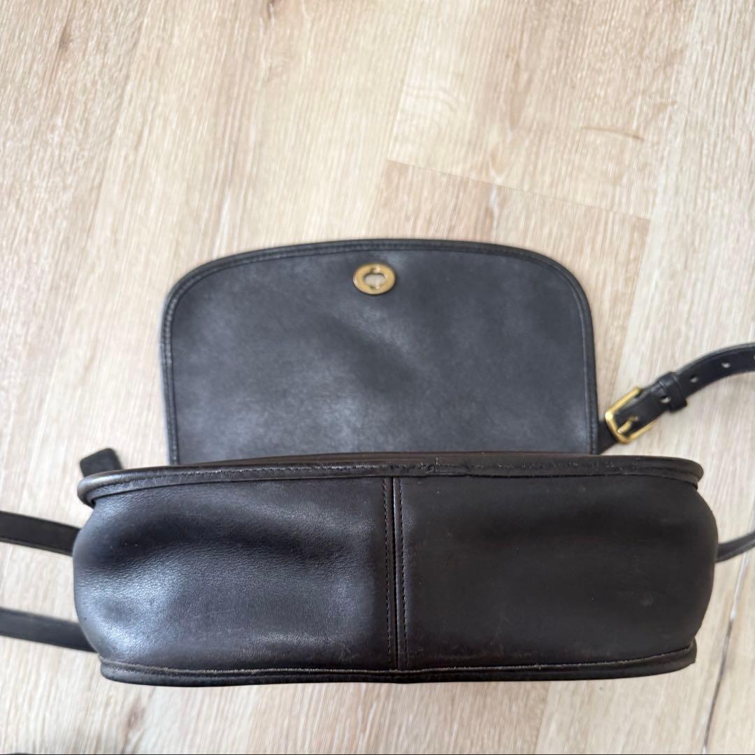 【極美品】オールドコーチ　coach シティバッグ　ショルダーバッグ　黒　USA