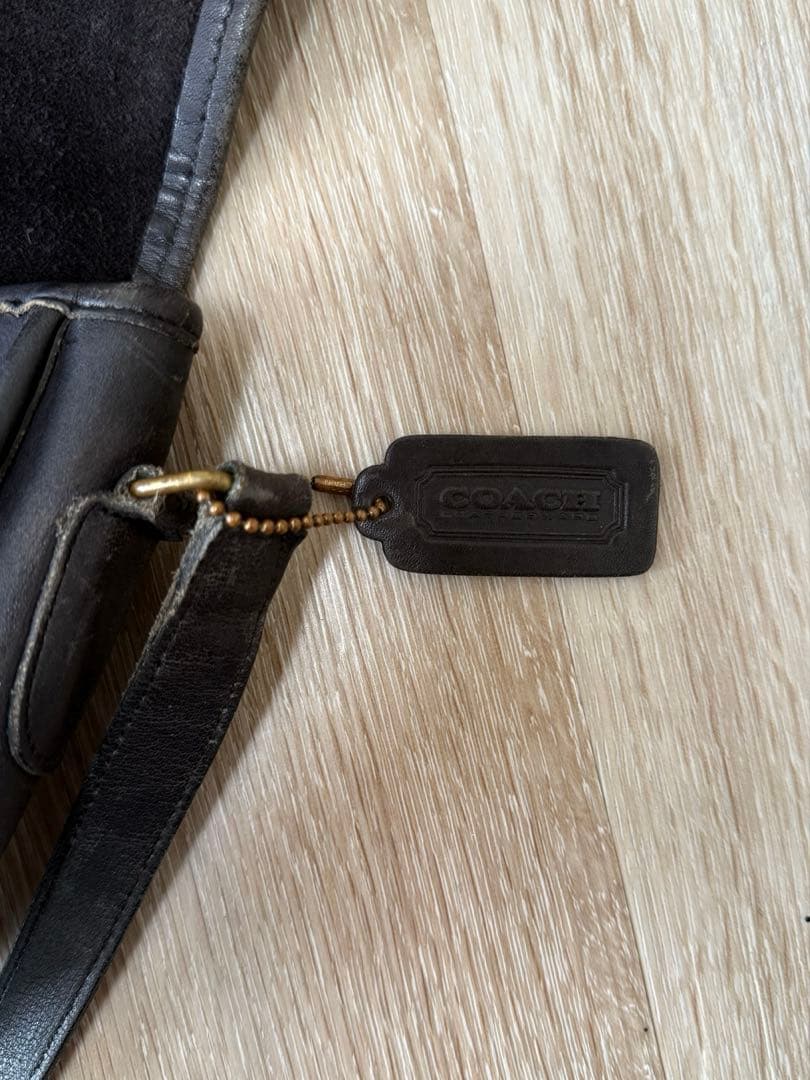【極美品】オールドコーチ　coach シティバッグ　ショルダーバッグ　黒　USA
