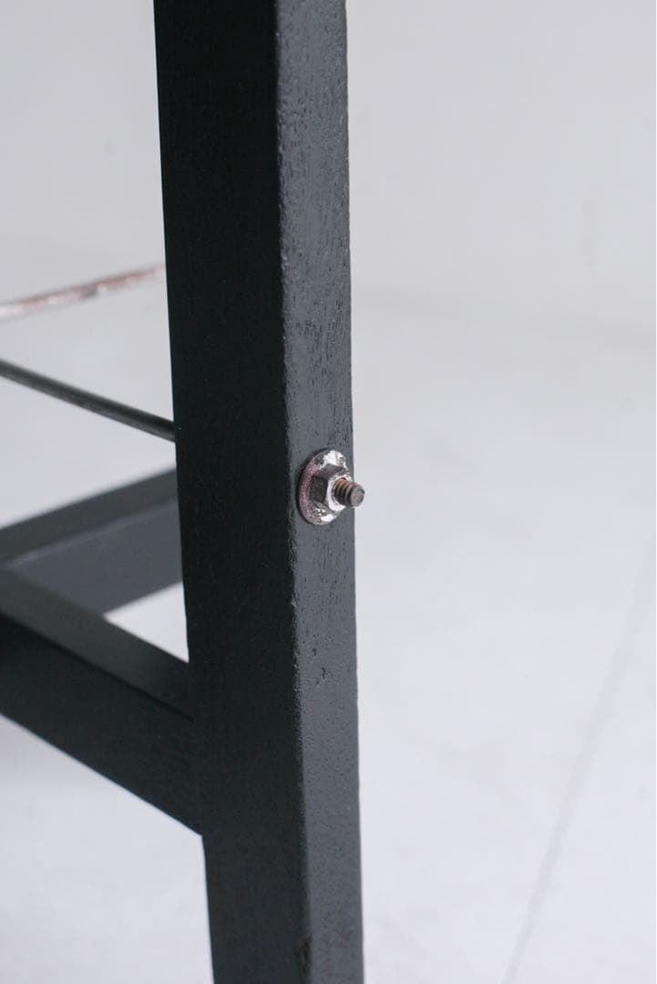 丸スツール　ケヤキ材　無垢材　古家具　ダイニングチェア　丸椅子