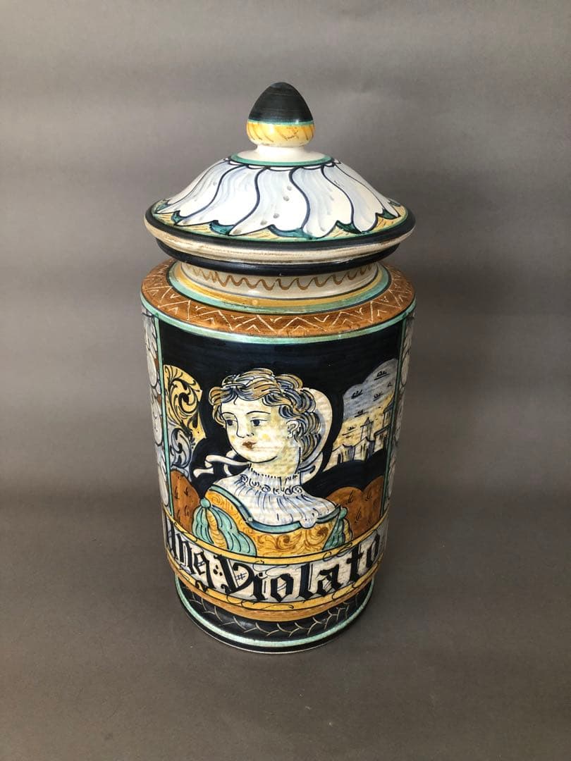 イタリア陶器　シシリア島タオルミナにて購入