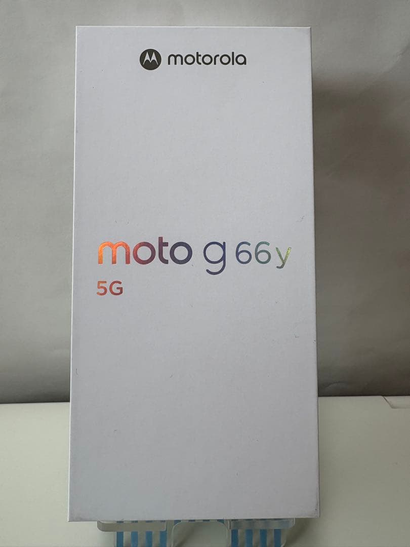 【新品未使用】moto g66y 5G 本体、ブラックオイスター色、残債無し