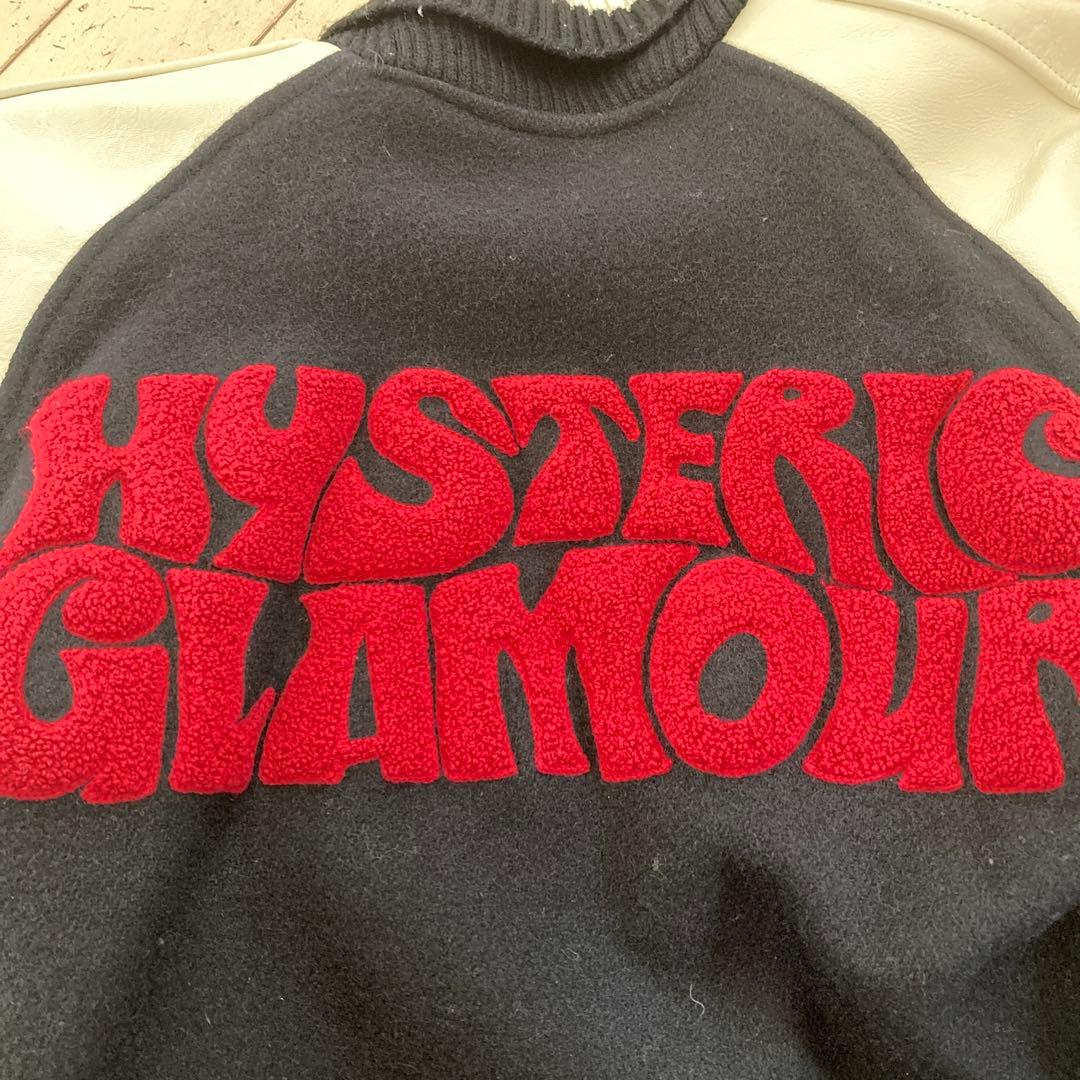 年末❗️値下げ❗️HYSTERICGLAMOURスタジャンウール×レザーサイズ38