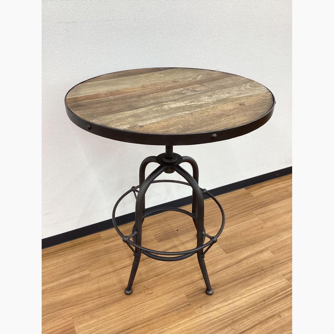 福岡引取り限定！KNOT ANTIQUESバッカス ラウンドテーブル定価約10万