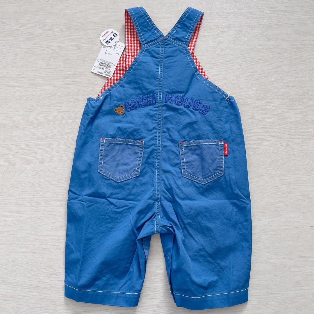 新品タグ付き　ミキハウス オーバーオール miki house サロペット