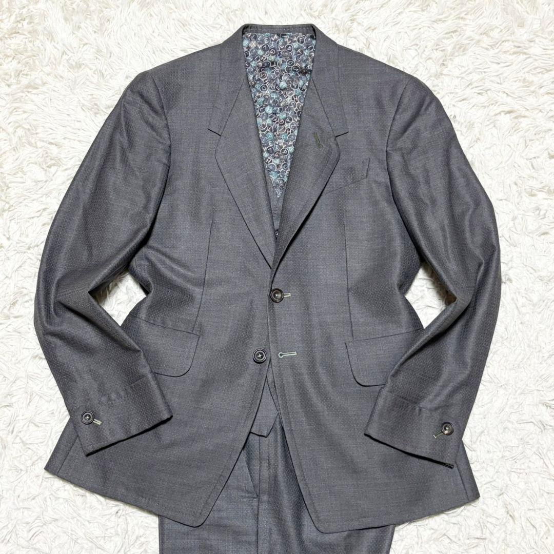 希少 ポールスミス コレクション 3ピース スーツ オーダーメイド 総柄