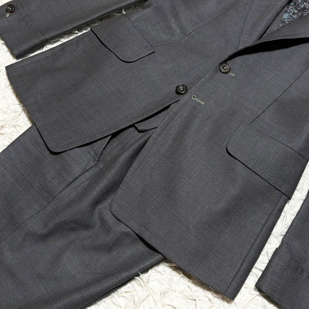 希少 ポールスミス コレクション 3ピース スーツ オーダーメイド 総柄