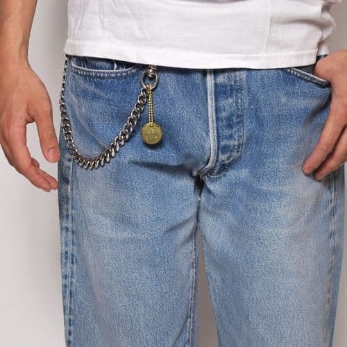 森愁斗着用US(アス)オリジナルウォレットチェーン新品未使用品ロング