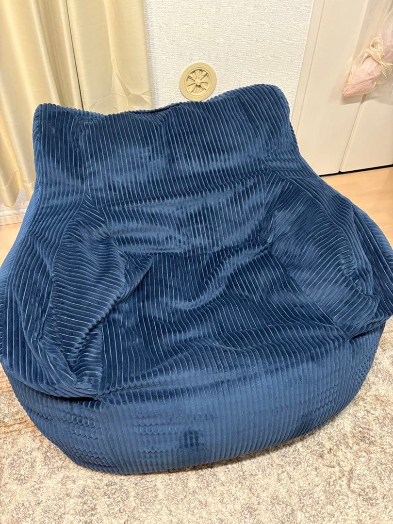 LOOSY 1人掛けビーズソファ Navy