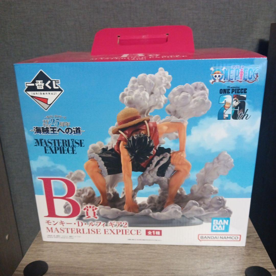 一番くじ　ワンピース　海賊王への道　B賞　モンキー・D・ルフィ　ギア2
