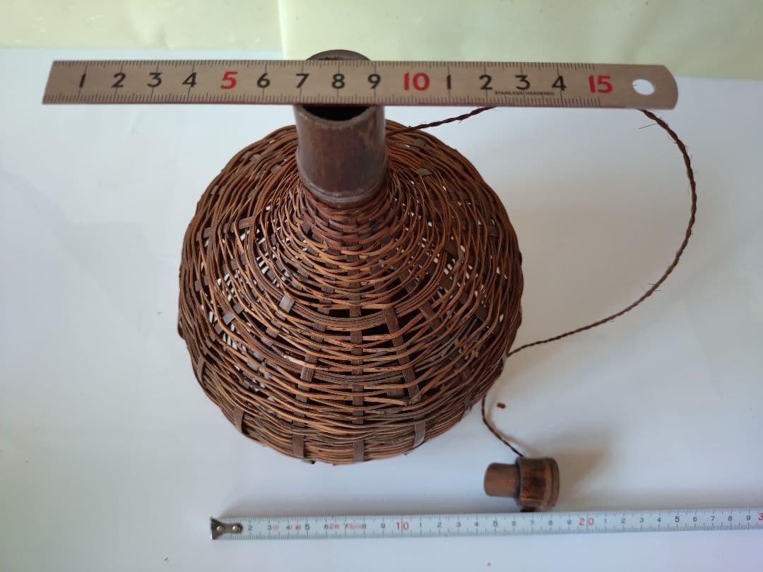 8 虫籠　竹籠　花入　花器　茶道具