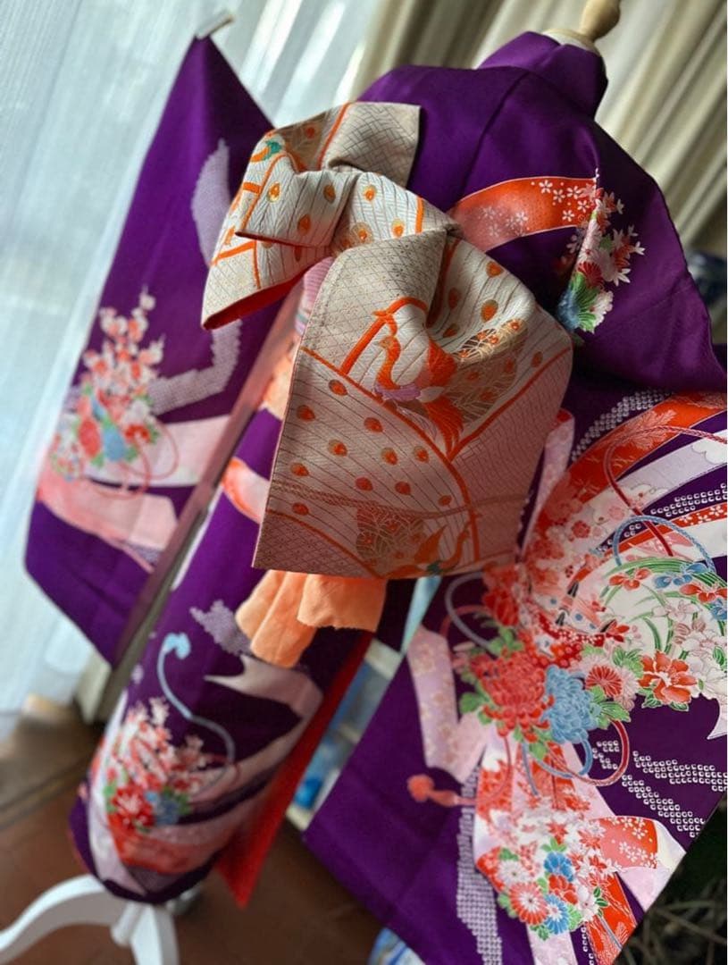 7歳七五三　着物　フルセット