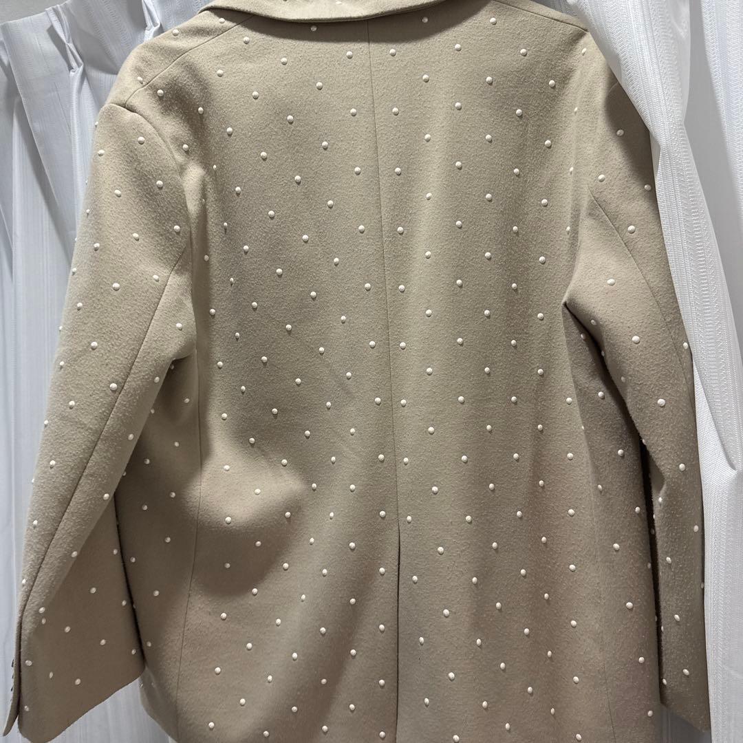 【あ】CLANEクラネ パールドットジャケット