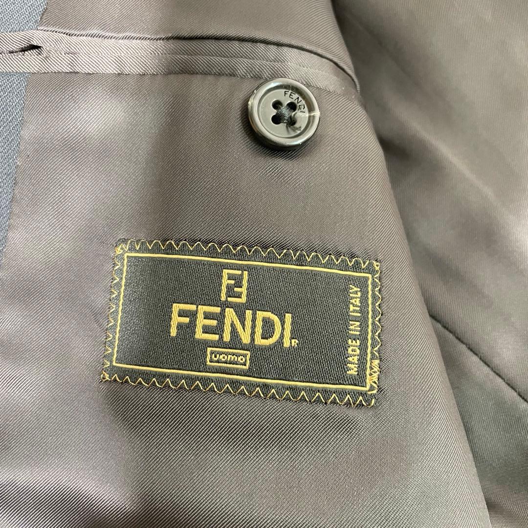 【FENDI】フェンディ スーツ セットアップ ウール ツイード スラックス
