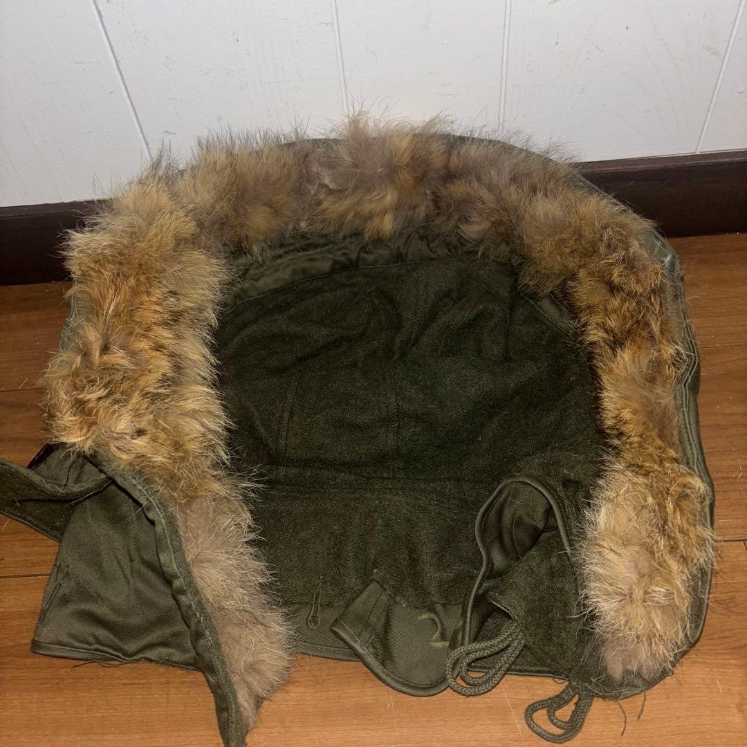 50s 初期型　米軍　実物　M51フード　M1951 PARKA コヨーテファ⑪