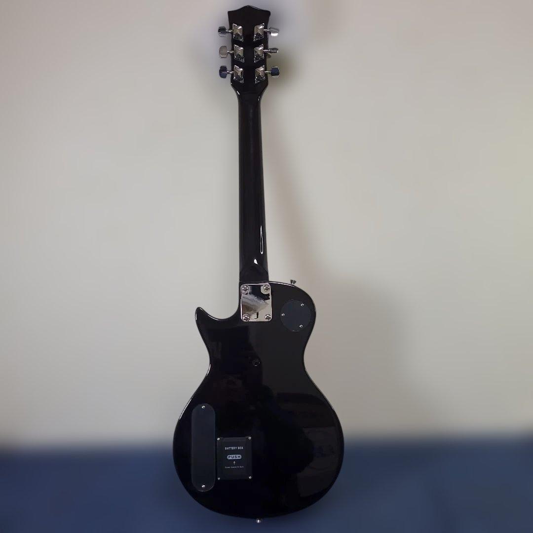 h443☆美品☆Barclay☆アンプ内蔵☆エレキギター☆ミニ☆カバー付き